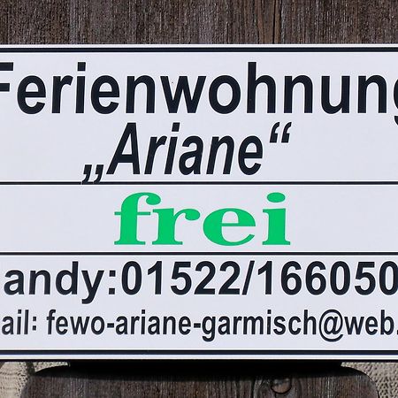 Ferienwohnung Ariane Garmisch-Partenkirchen Extérieur photo